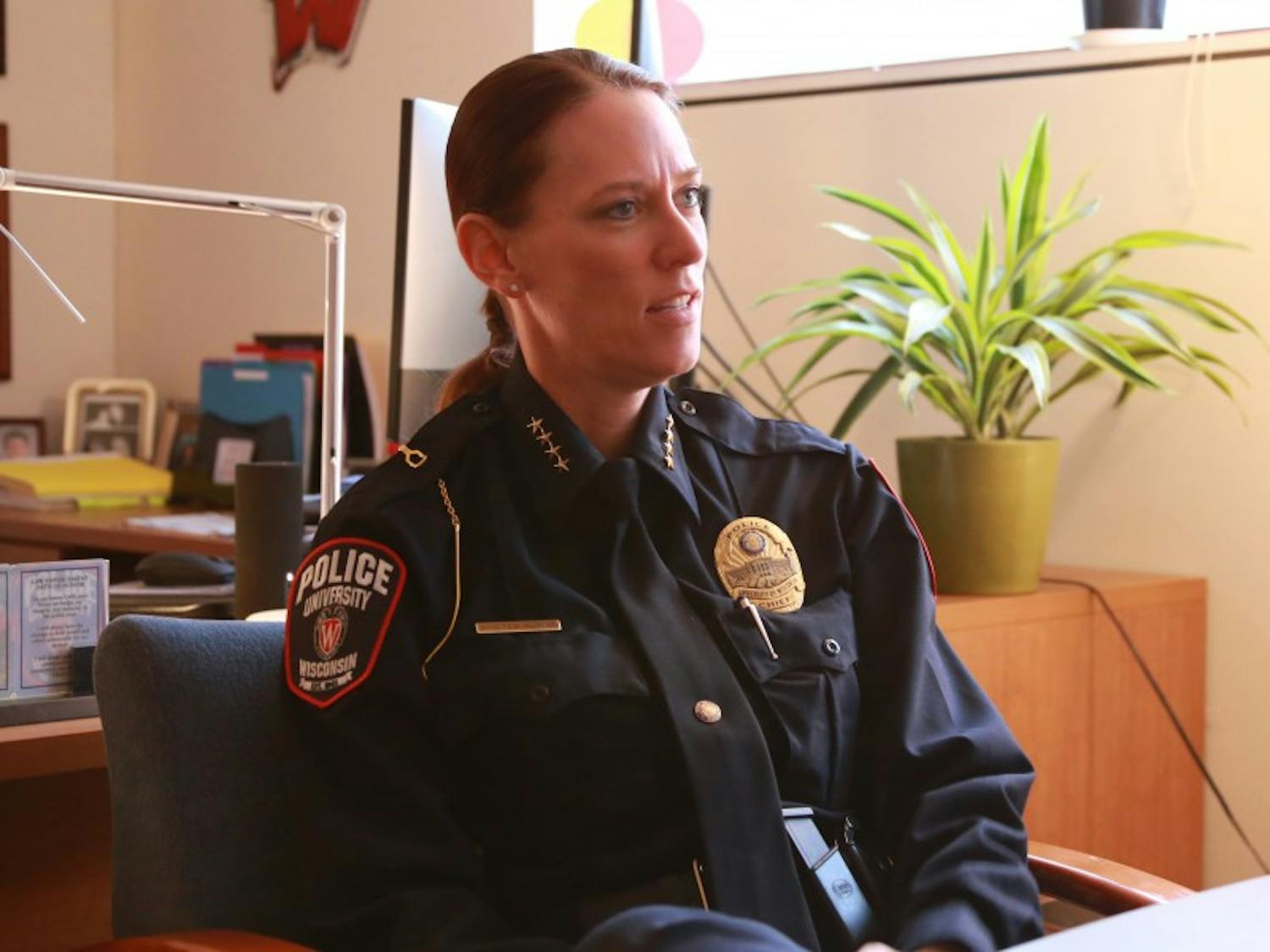 UWPD Chief Kristen Roman&nbsp;says she is improving relations and transparency between UWPD and the campus community.