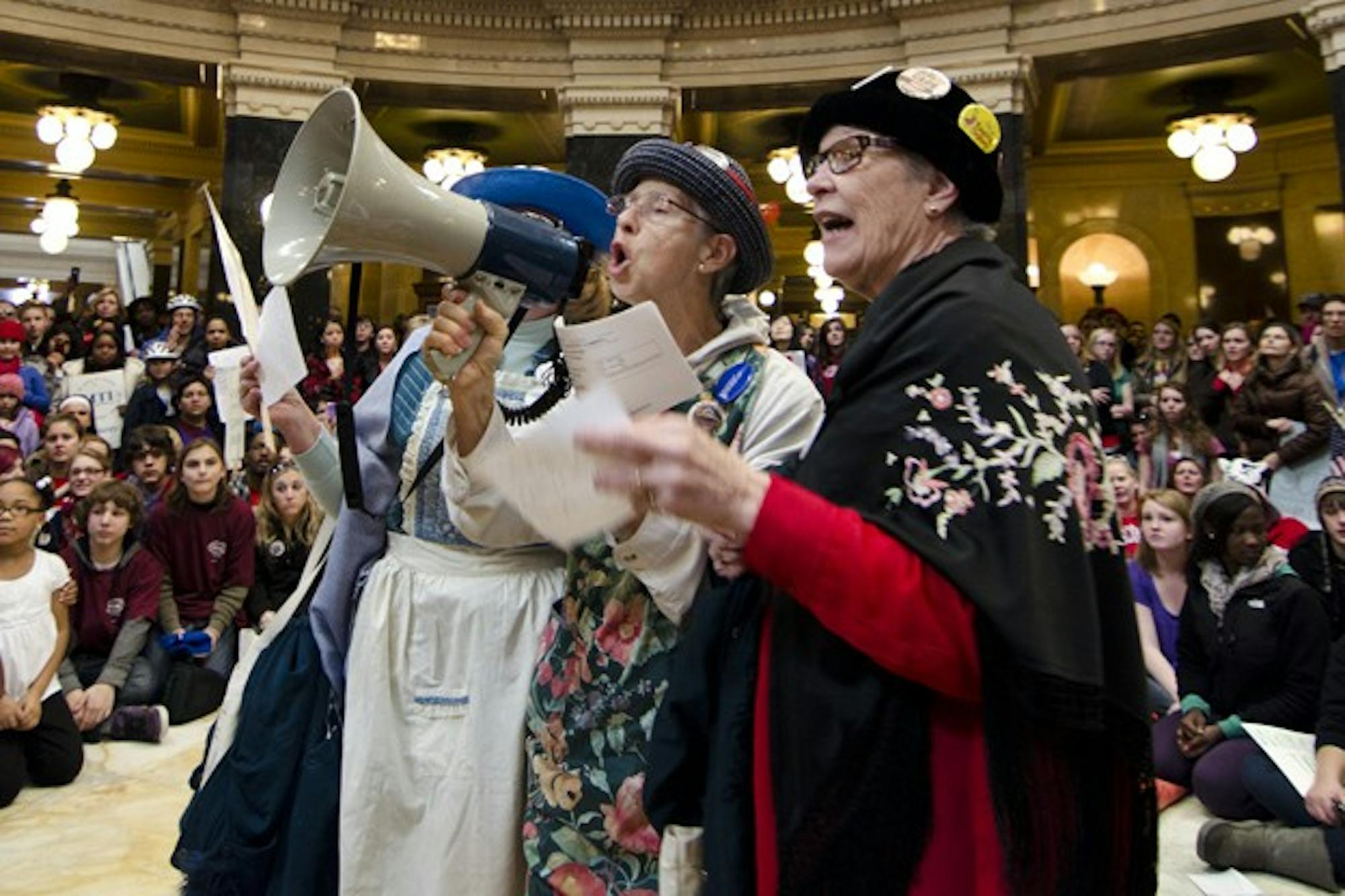 Capitol protesters