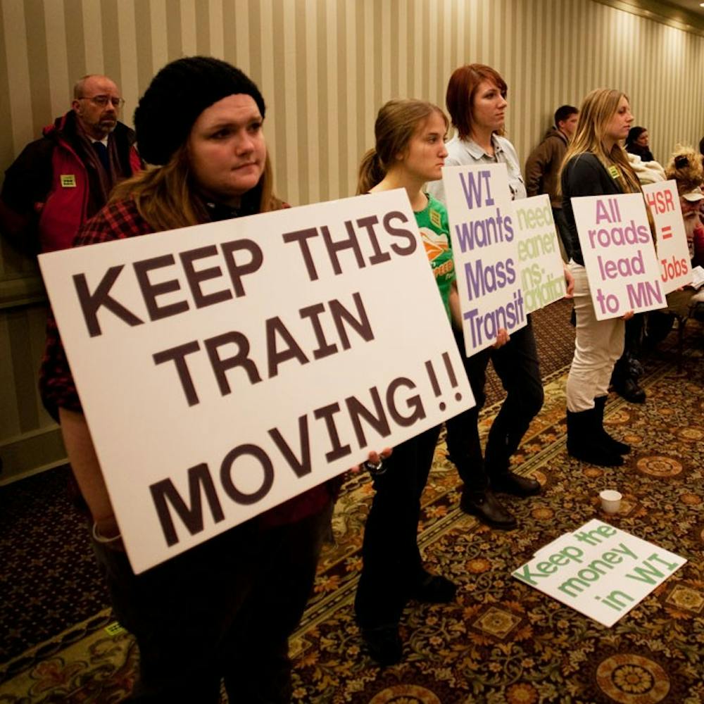 Debate erupts at high-speed rail meeting