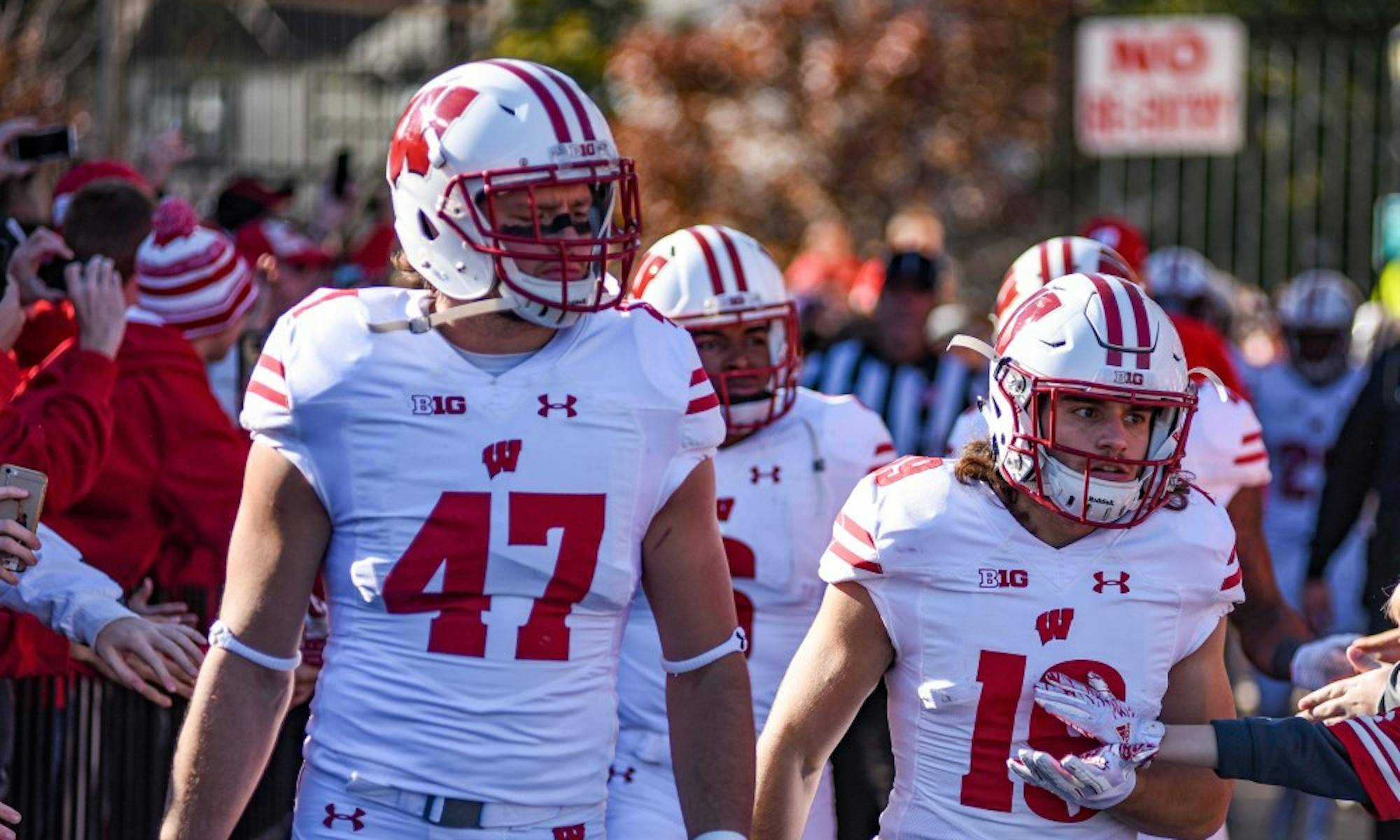 Vince Biegel (left) is now fulfilling his dream of being a Green Bay Packers linebacker.