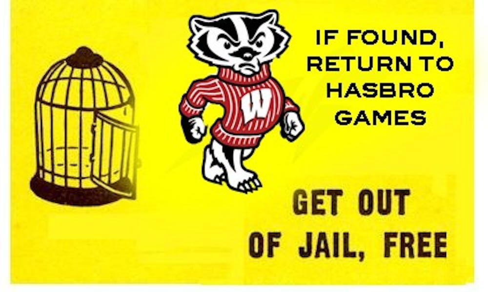 A "Get Out of Jail Free" card found in a pile of puke outside of Kollege Klub by Cardinal correspondents