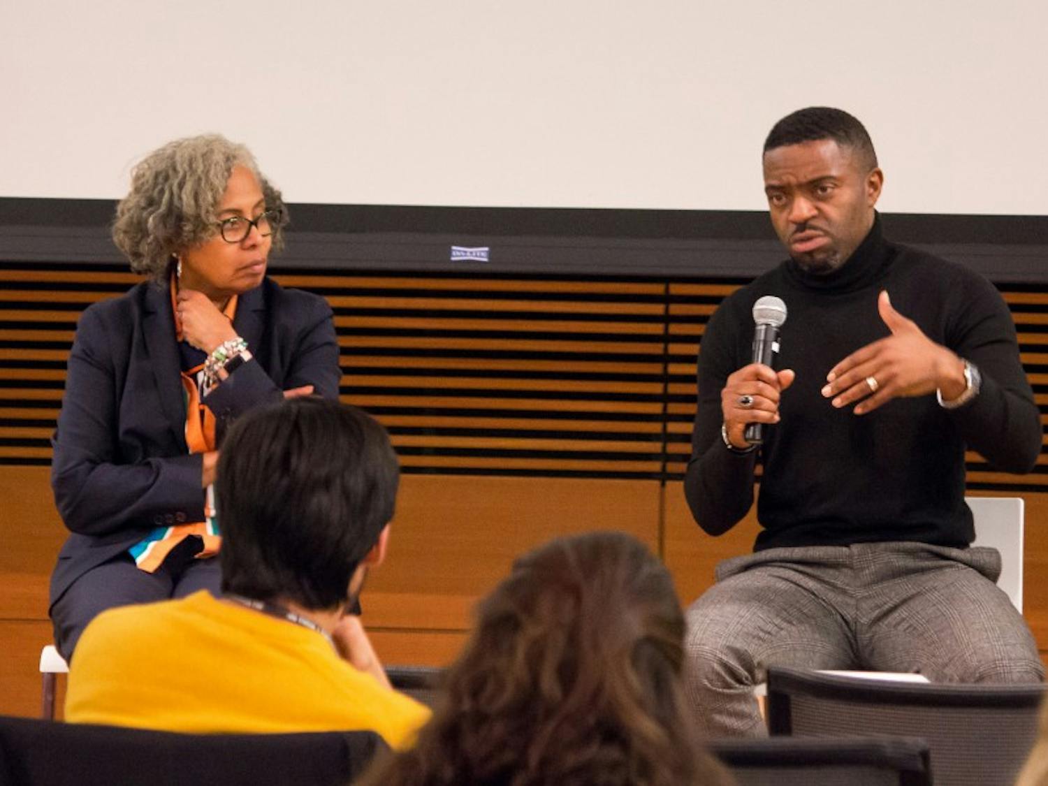 Prominent UW-Madison professors Gloria Ladson-Billings and Faisal Abdu’Allah shared information about education in journalism and art, respectively, as part of the Distinguished Lecture Series Thursday.