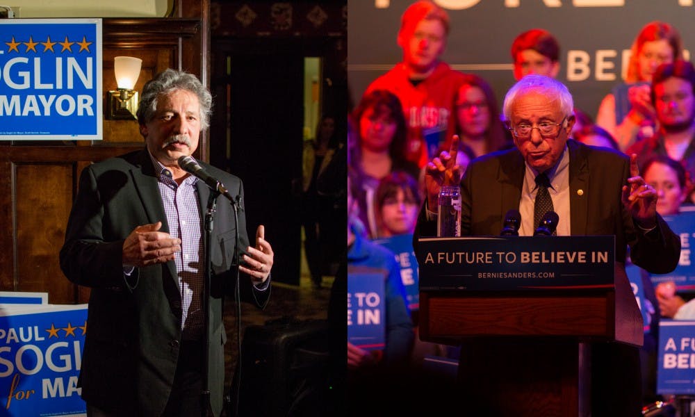 Madison Mayor Paul Soglin and Vermont Sen. Bernie Sanders were involved in&nbsp;collaborative efforts in the 1970s to reform local and state governments.