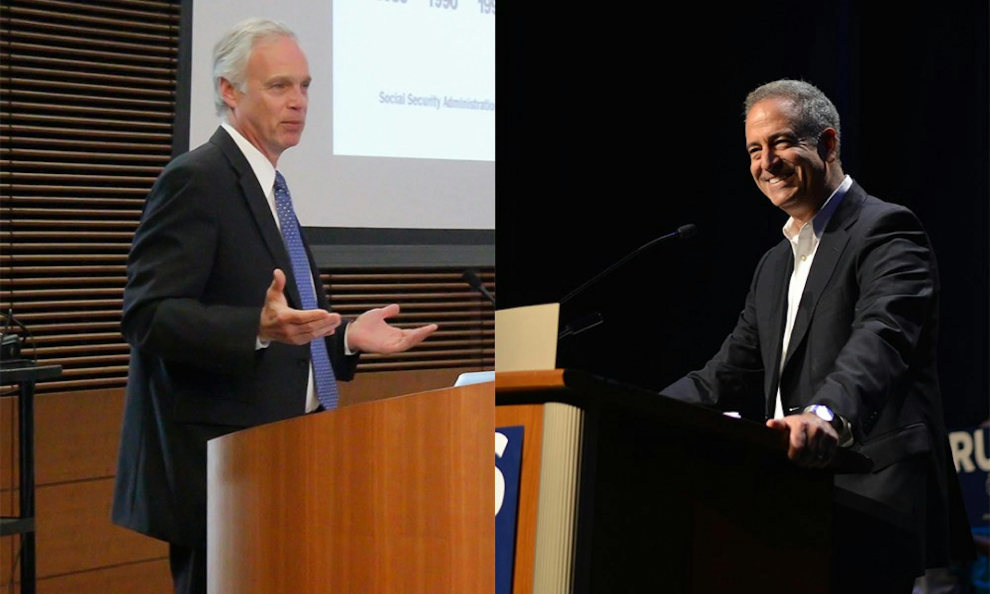 Democratic challenger Russ Feingold leads incumbent Ron Johnson by four points in the most recent Marquette University Law School poll. The race is a rematch from 2010, when Johnson defeated Feingold.