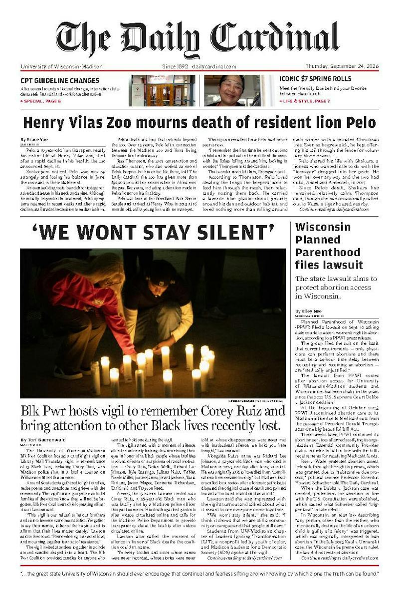 Read our print edition on Issuu