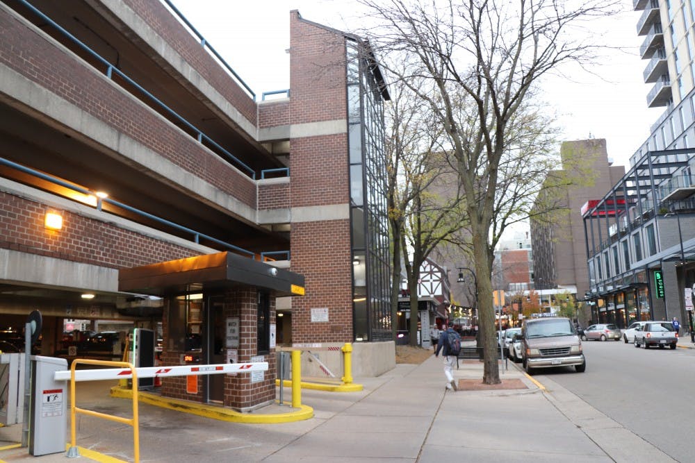 A man was fatally shot in the Francis Street parking structure early Sunday morning.