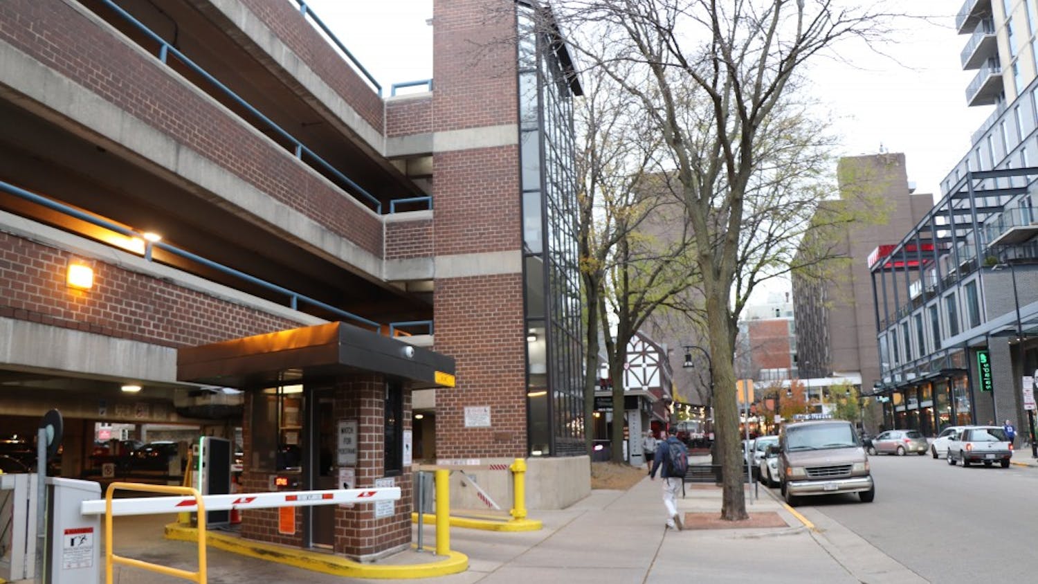 A man was fatally shot in the Francis Street parking structure early Sunday morning.