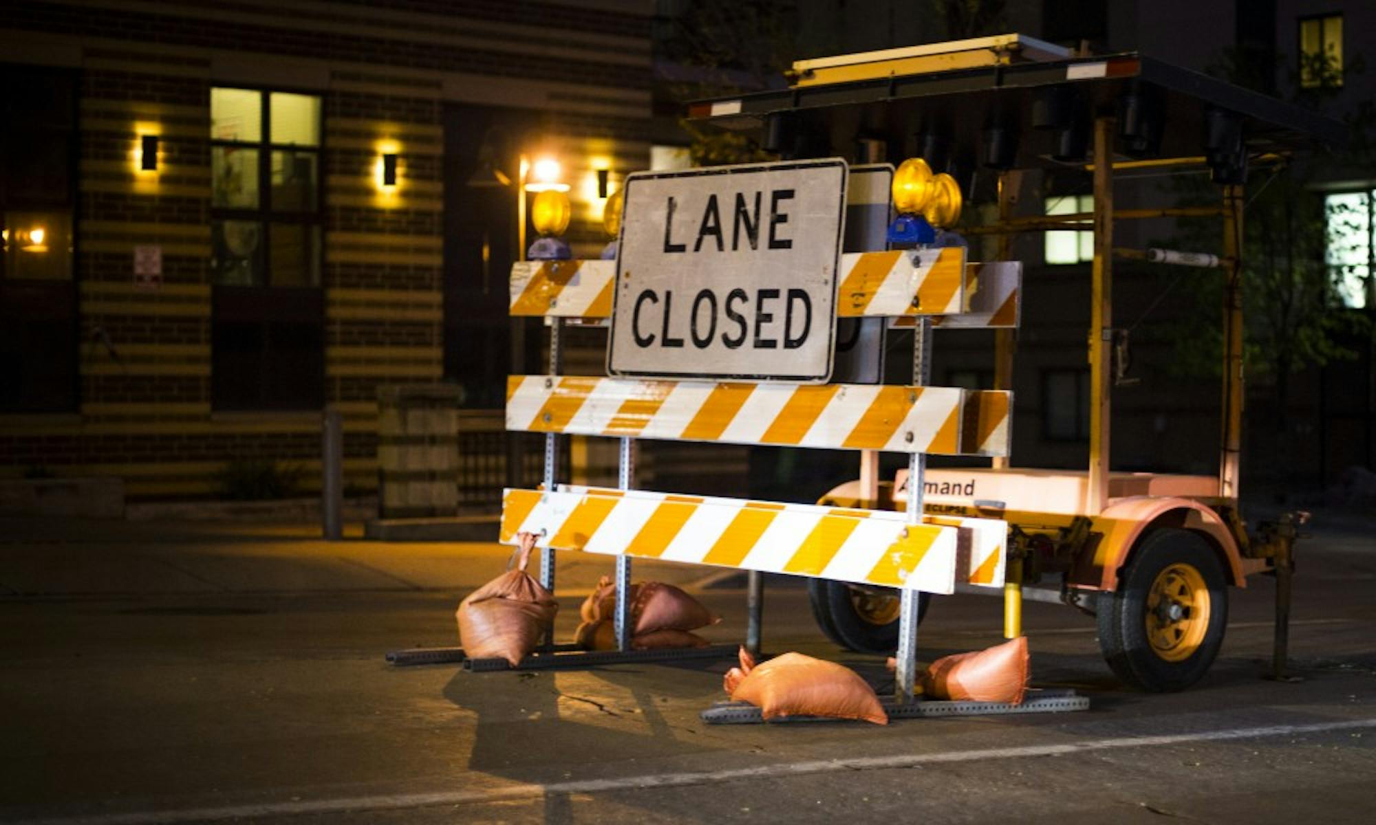 The Capitol Square construction will continue through August.