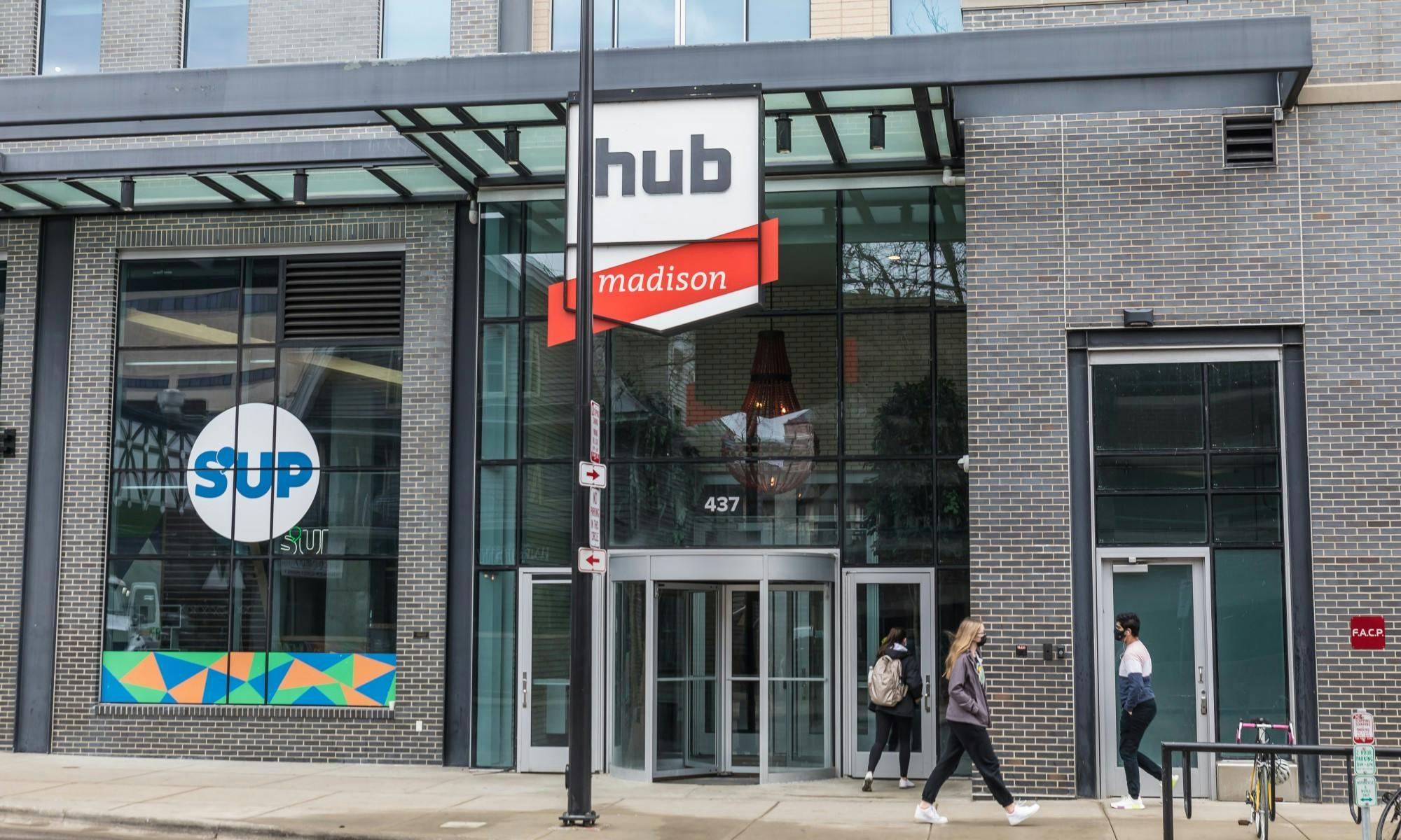 Photograph of the Hub.