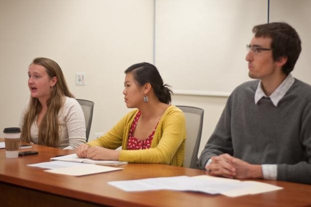 Process for chancellor search committee sparks debate at student government meeting