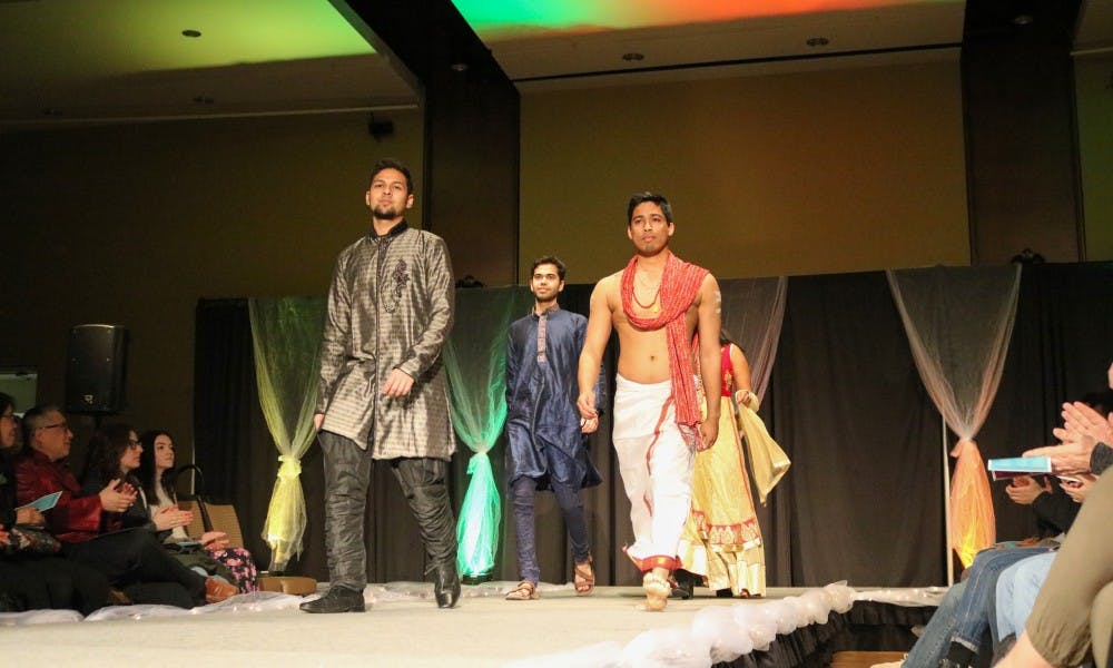 A diverse range of cultures were on display at the WUD Global Connections Multicultural Fashion show on Sunday.