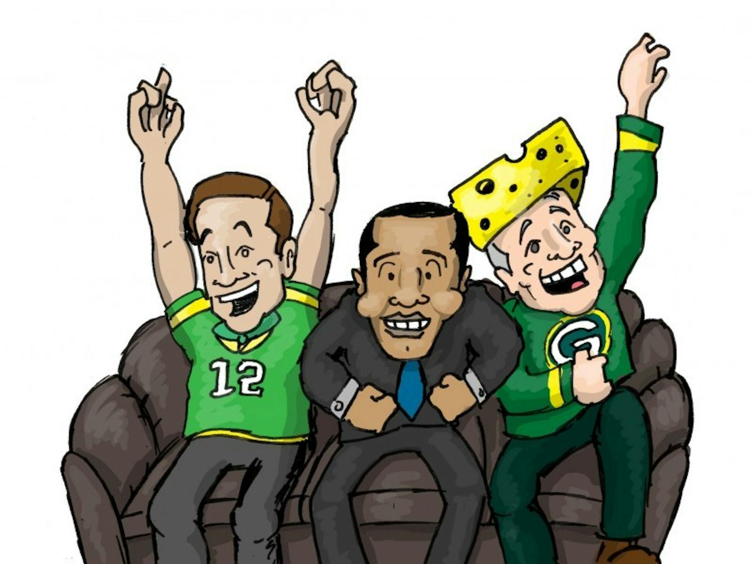 Cieslewicz, Barrett invited to watch the Super Bowl at the White House Sunday