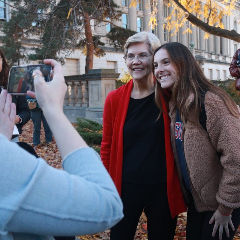 PHOTOS: Sen. Elizabeth Warren visits UW-Madison to encourage student voting