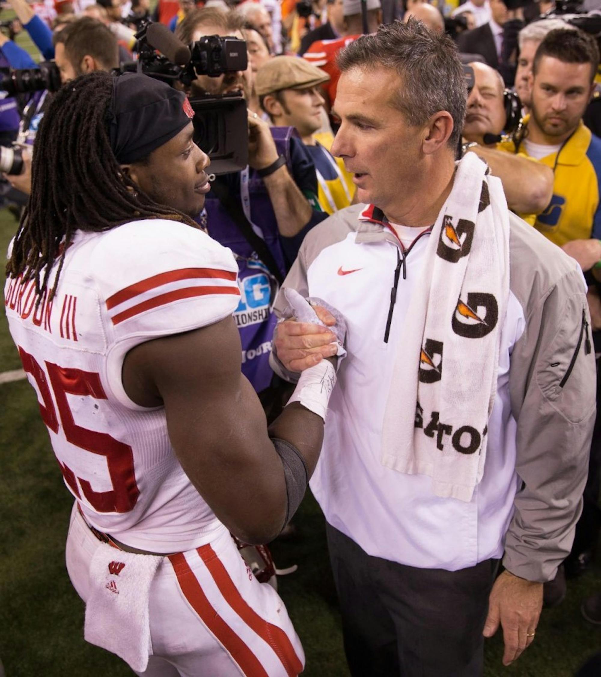 Melvin Gordon and Urban Meyer