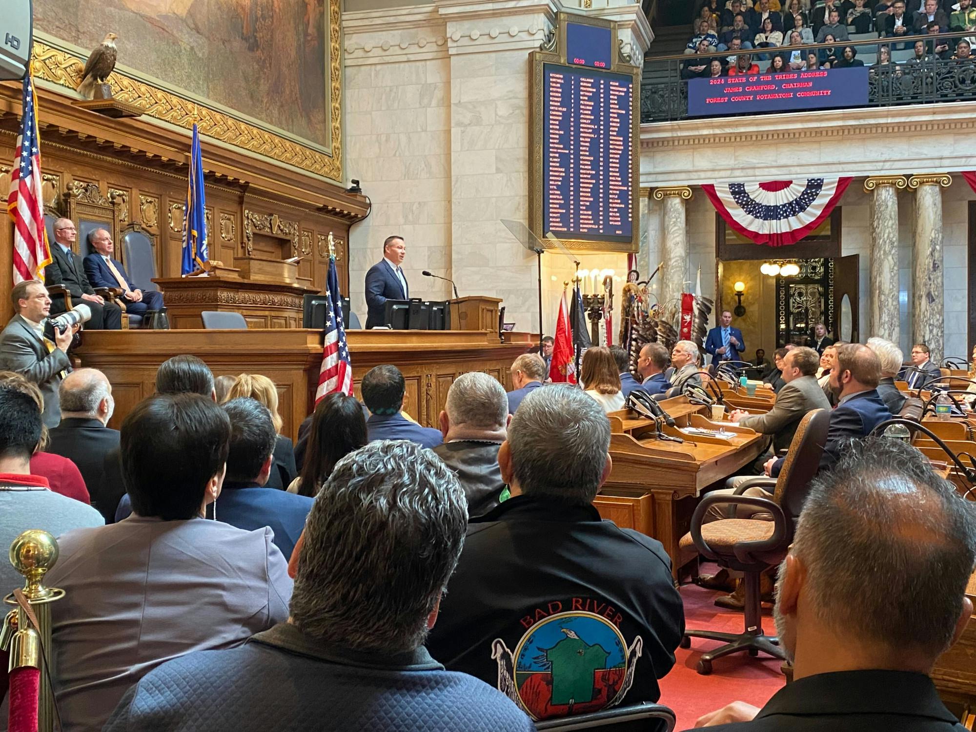 State of Tribes Address James Crawford