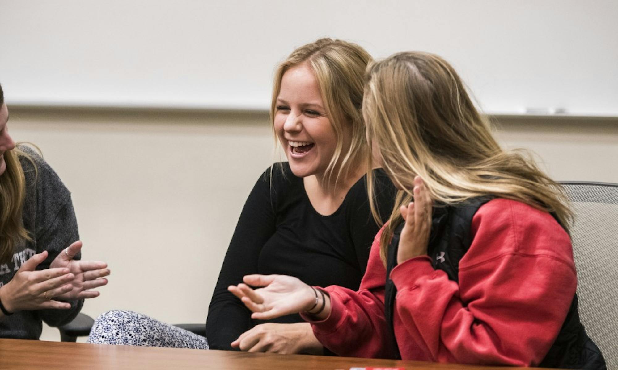 Cecilia Myers was one of four first-year students elected to the ASM Student Council Wednesday.