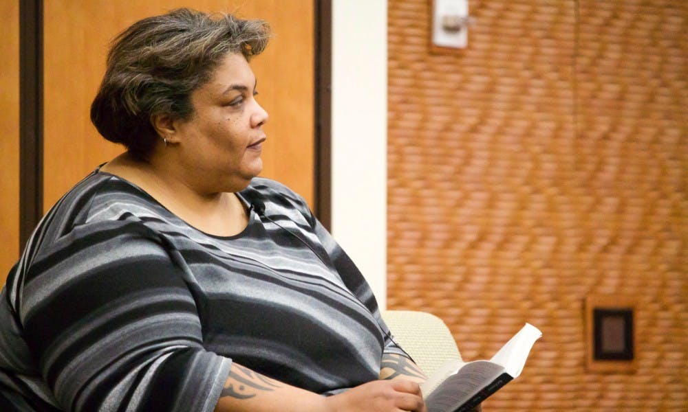New York Times best-selling author Roxane Gay read from her book “Bad Feminist” as part of the Wisconsin Union Directorate Publications Committee Lit Fest Tuesday.
