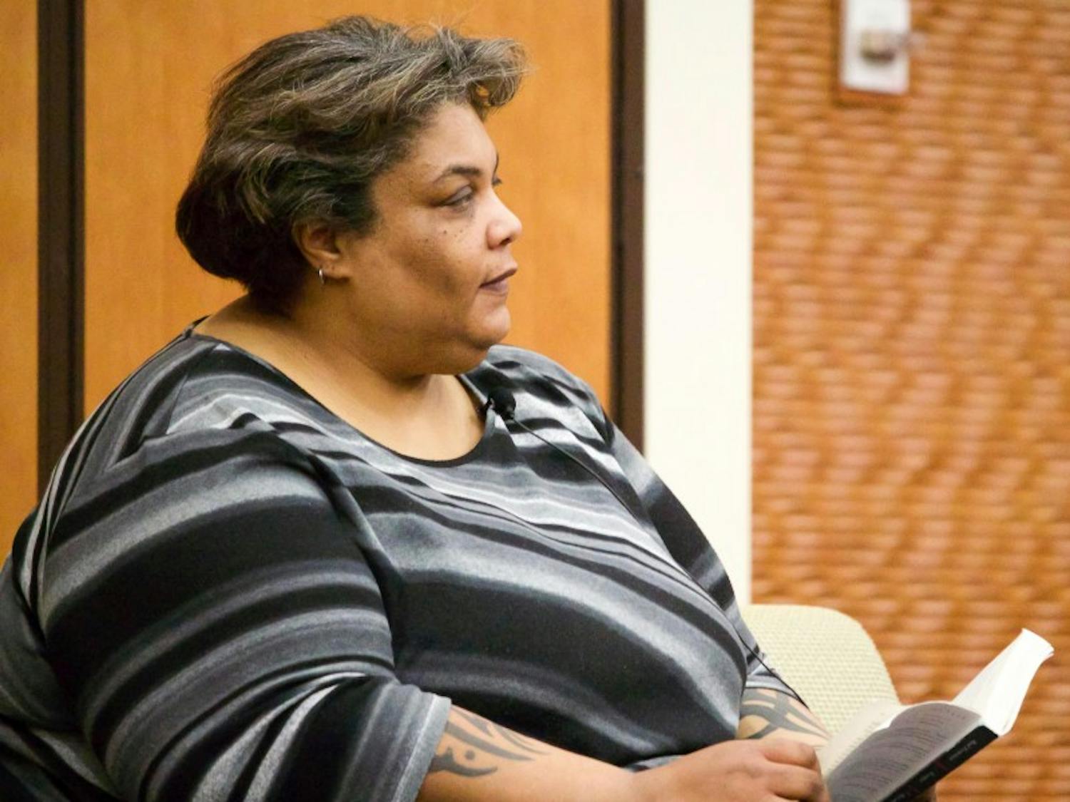New York Times best-selling author Roxane Gay read from her book “Bad Feminist” as part of the Wisconsin Union Directorate Publications Committee Lit Fest Tuesday.