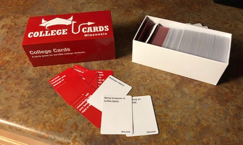 Cards against Wisconsin? College Cards to shut down production