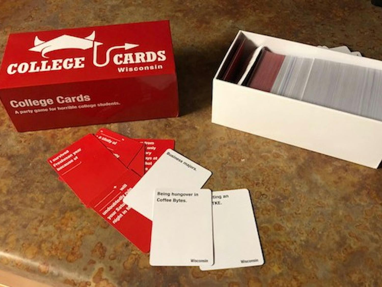 Cards against Wisconsin? College Cards to shut down production