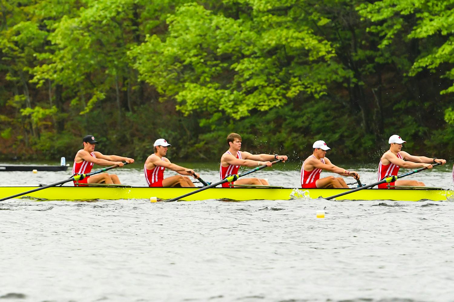PHOTOS: Wisconsin Men's Rowing takes on Mens Eastern Sprints in Worcester, MA