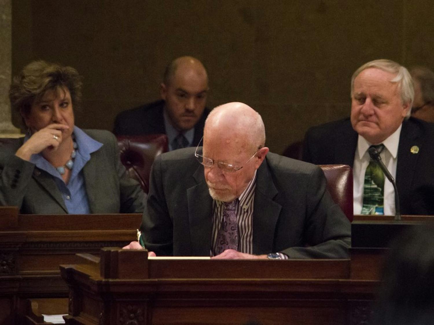 The state Senate approved scores of bills, including a college affordability package, in its last floor period of the session Tuesday.