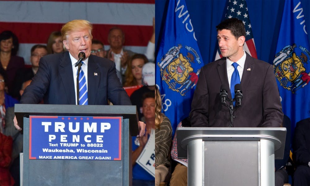 House Speaker Paul Ryan is one of many Republicans to announce that they will no longer support Donald Trump.