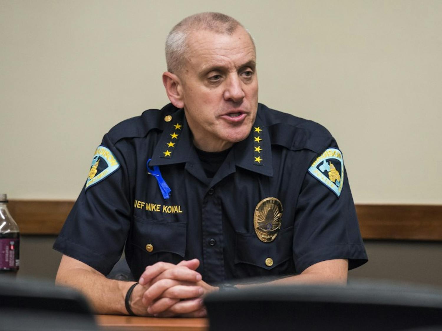 In his quarterly report, MPD Chief Mike Koval highlighted an increase in gunshot incidents and heroin overdoses compared to the first quarter of 2017. 