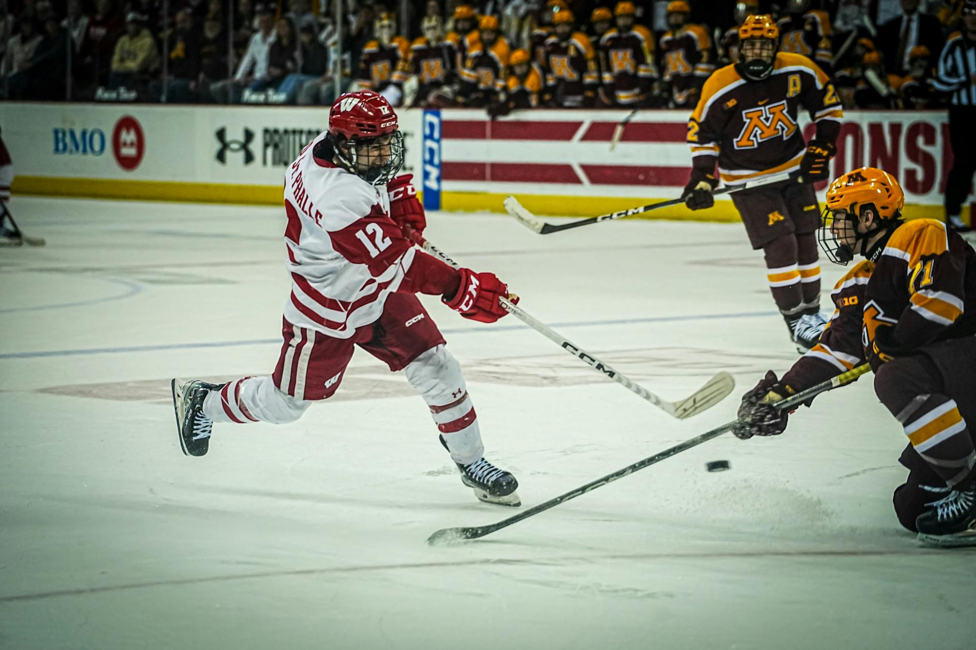 PHOTOS: Badgers beat Gophers in a shootout game