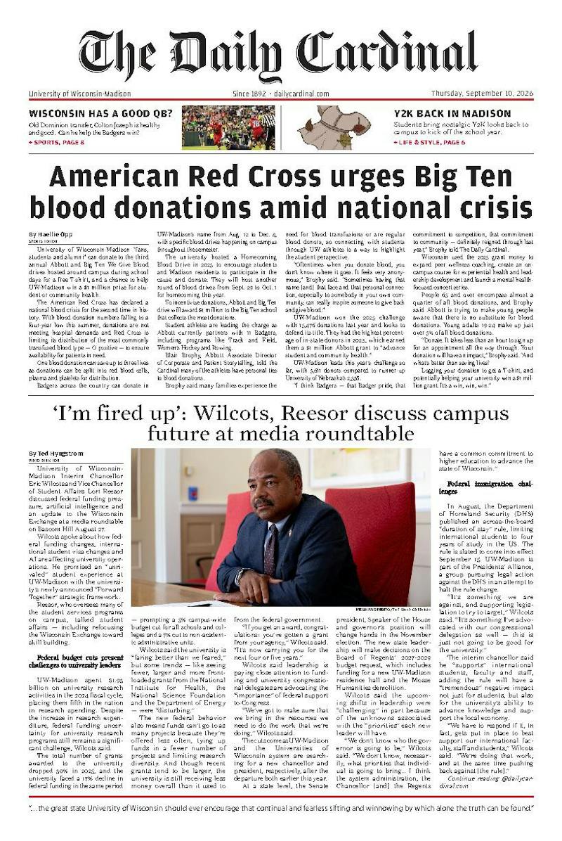 Read our print edition on Issuu