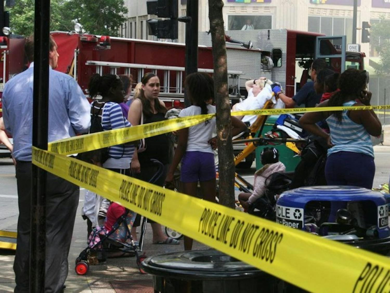 Apartment fire forces evacuations near Capitol Square