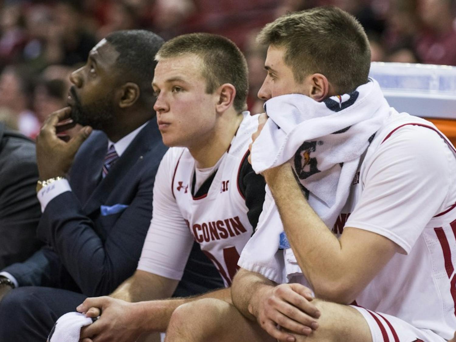 Senior&nbsp;Aaron&nbsp;Moesch and freshman&nbsp;Brad Davison have become close off the court, allowing Moesch to mentor the young Badger and help him develop into a future star.