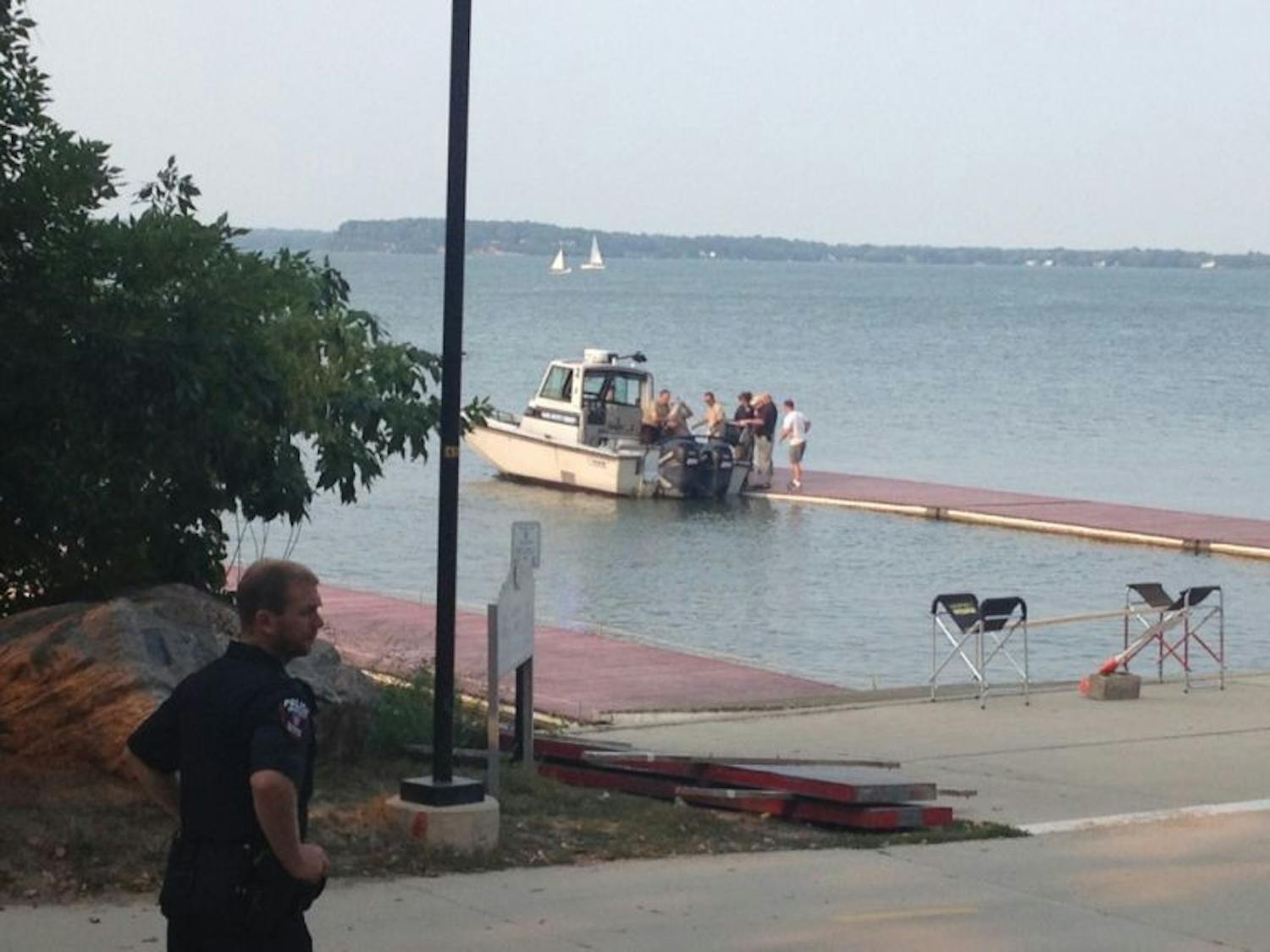 Divers search for missing swimmer in Lake Mendota
