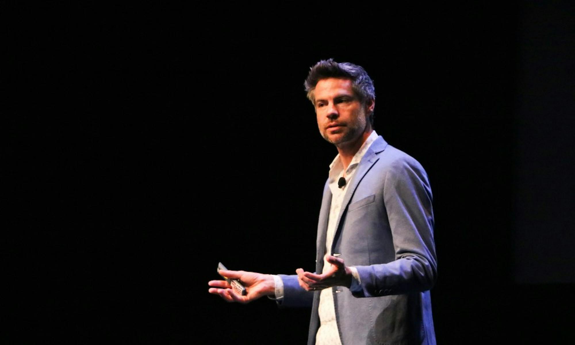 Pro-nuclear environmentalist Michael Shellenberger promoted nuclear energy in his Distinguished Lecture Series talk Tuesday.