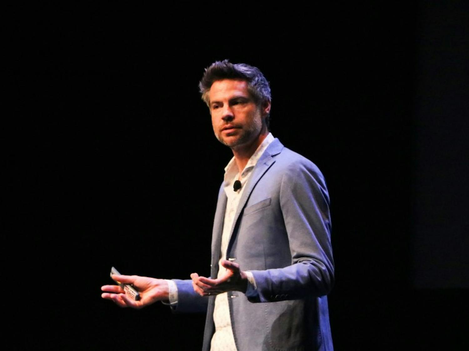 Pro-nuclear environmentalist Michael Shellenberger promoted nuclear energy in his Distinguished Lecture Series talk Tuesday.
