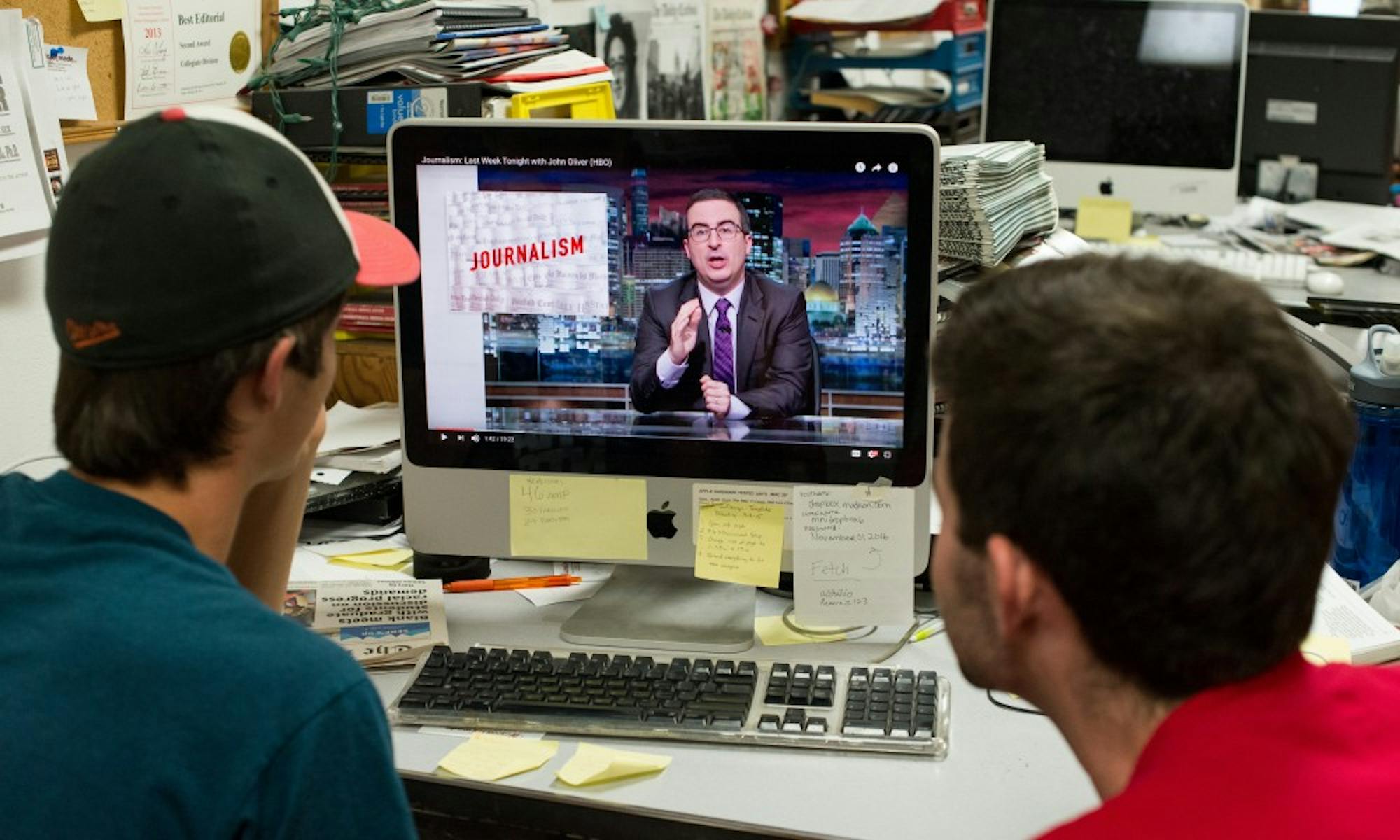 Satirical news shows such as John Oliver offer a funny yet partisan take on current events.