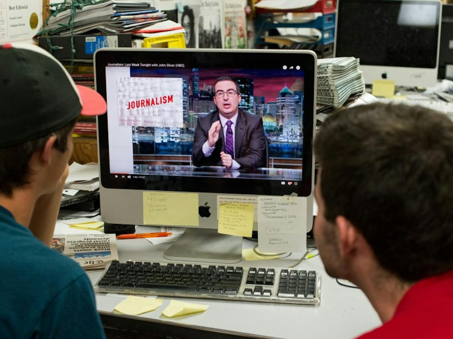 Satirical news shows such as John Oliver offer a funny yet partisan take on current events.