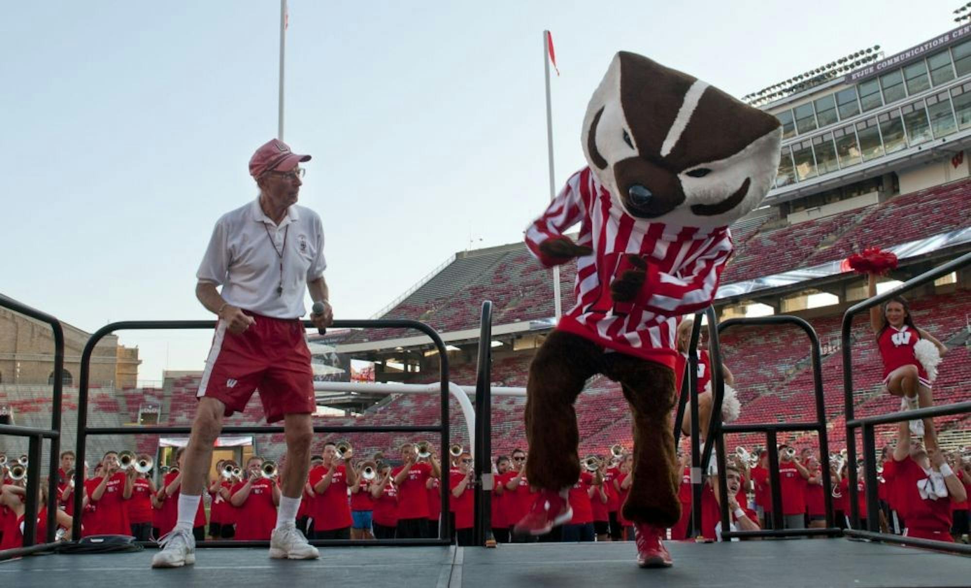 Michael Leckrone will leave UW-Madison after a 50-year reign as Marching Band Director.