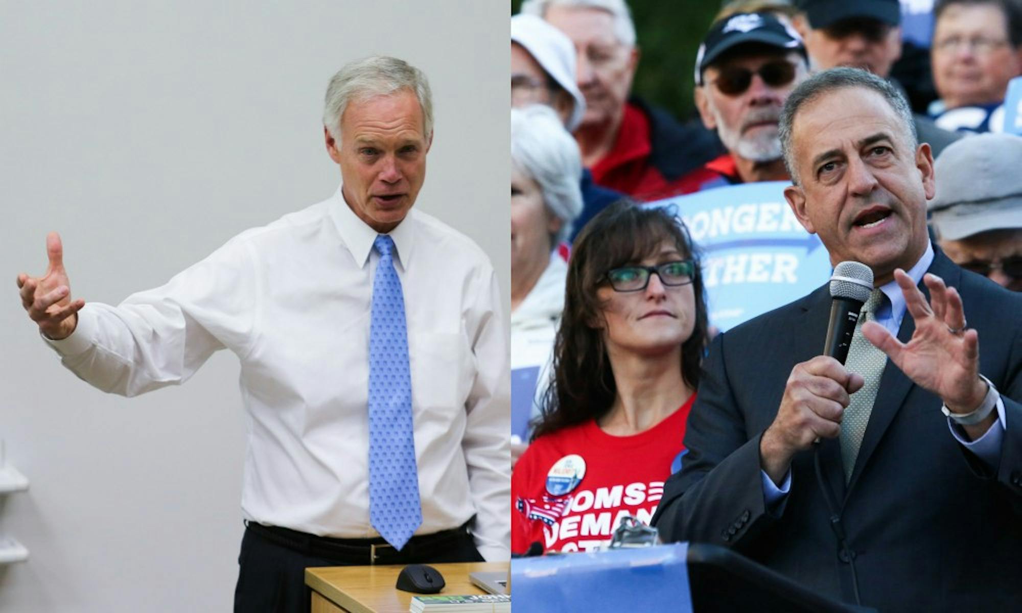 The candidates went back and forth over gun control, ISIS, police violence, paid family leave, social security, energy and affordable education within the UW System.