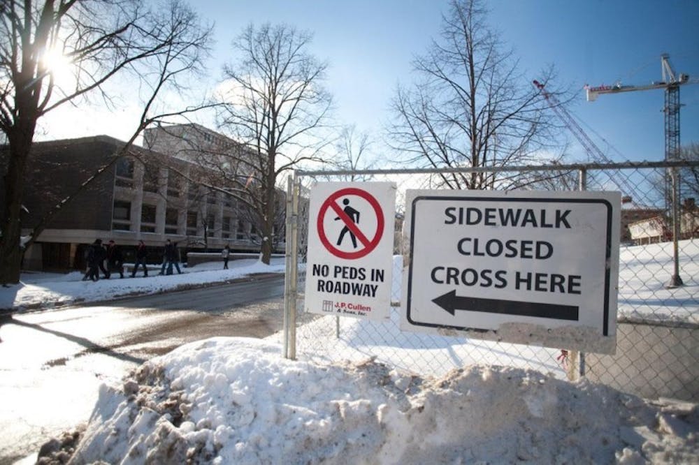 UW-Madison officials ask for caution near Linden construction
