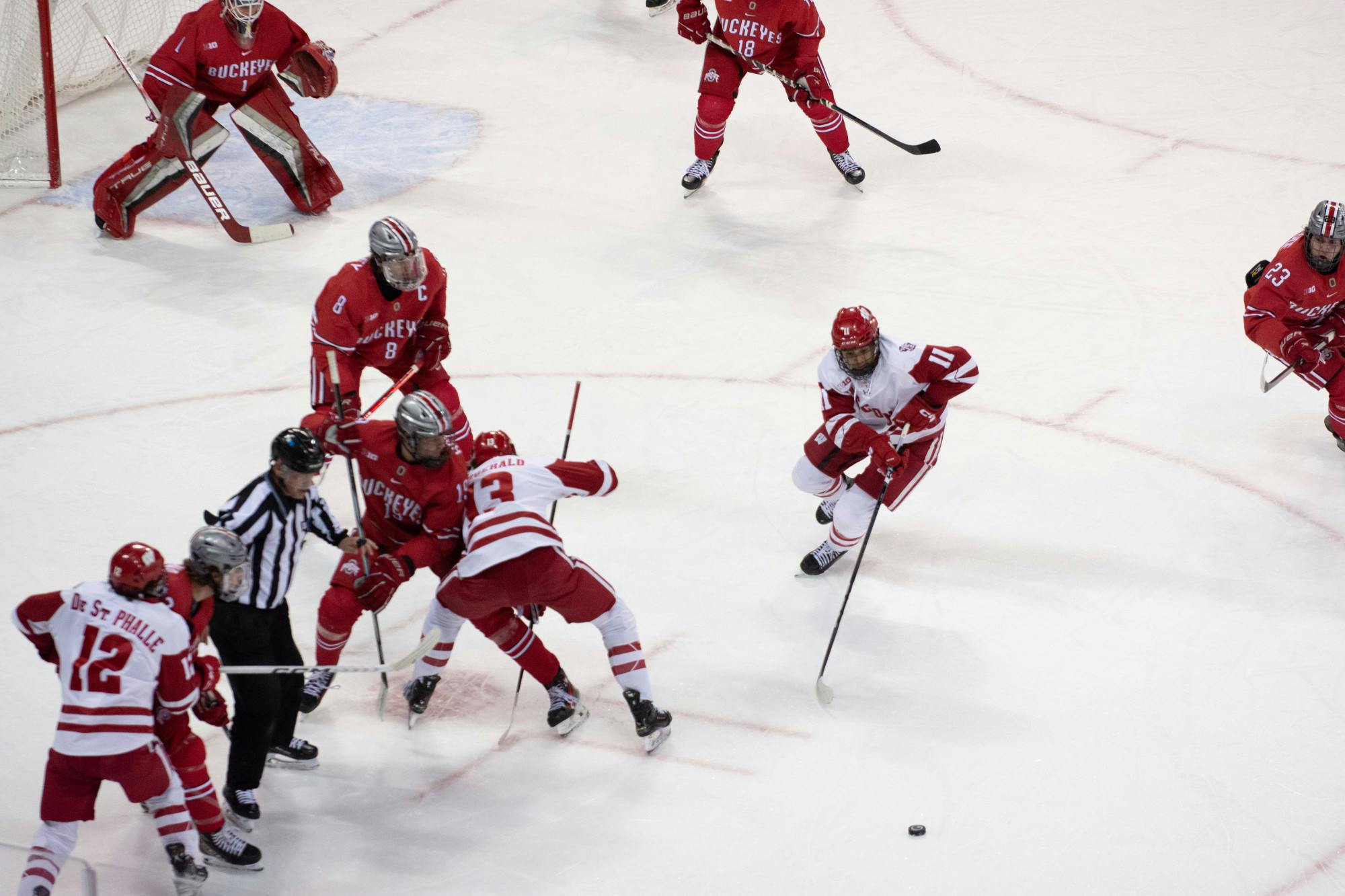 Badger Men's Hockey v Ohio State Ben Dexheimer