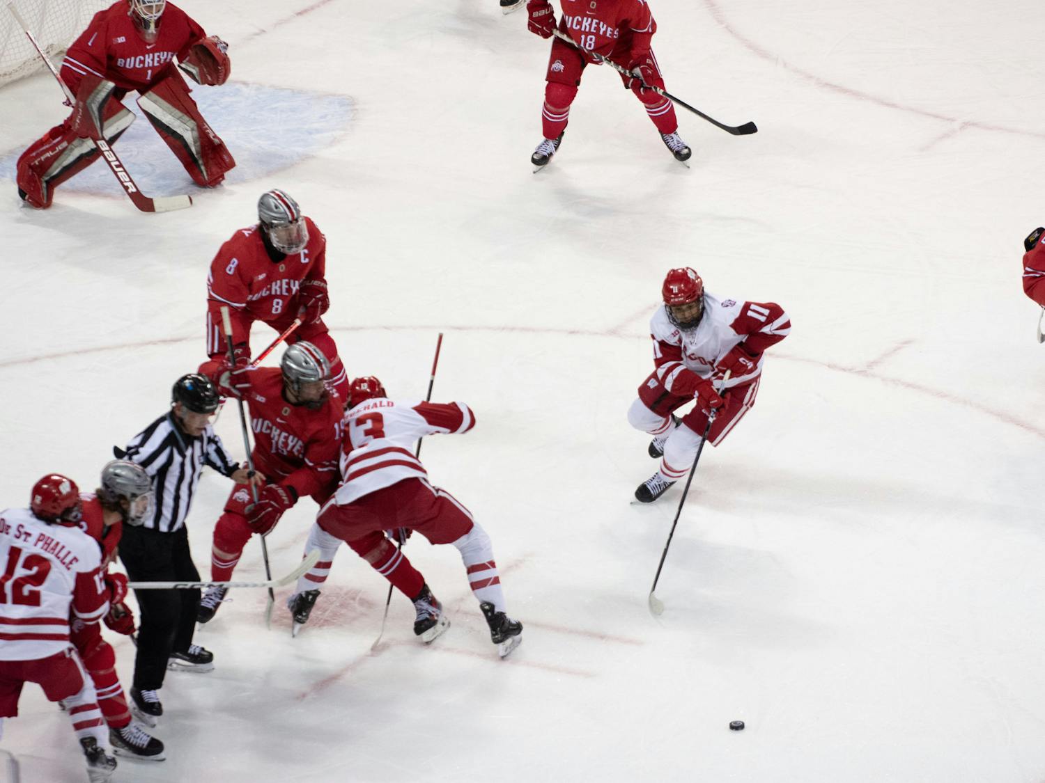 Badger Men's Hockey v Ohio State Ben Dexheimer