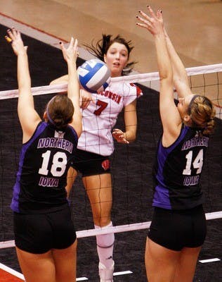 Dolgner Q&A: Outside hitter makes history for Badgers