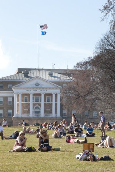 Photos: Students Crawl out of their Winter Dwellings for record warm temperatures