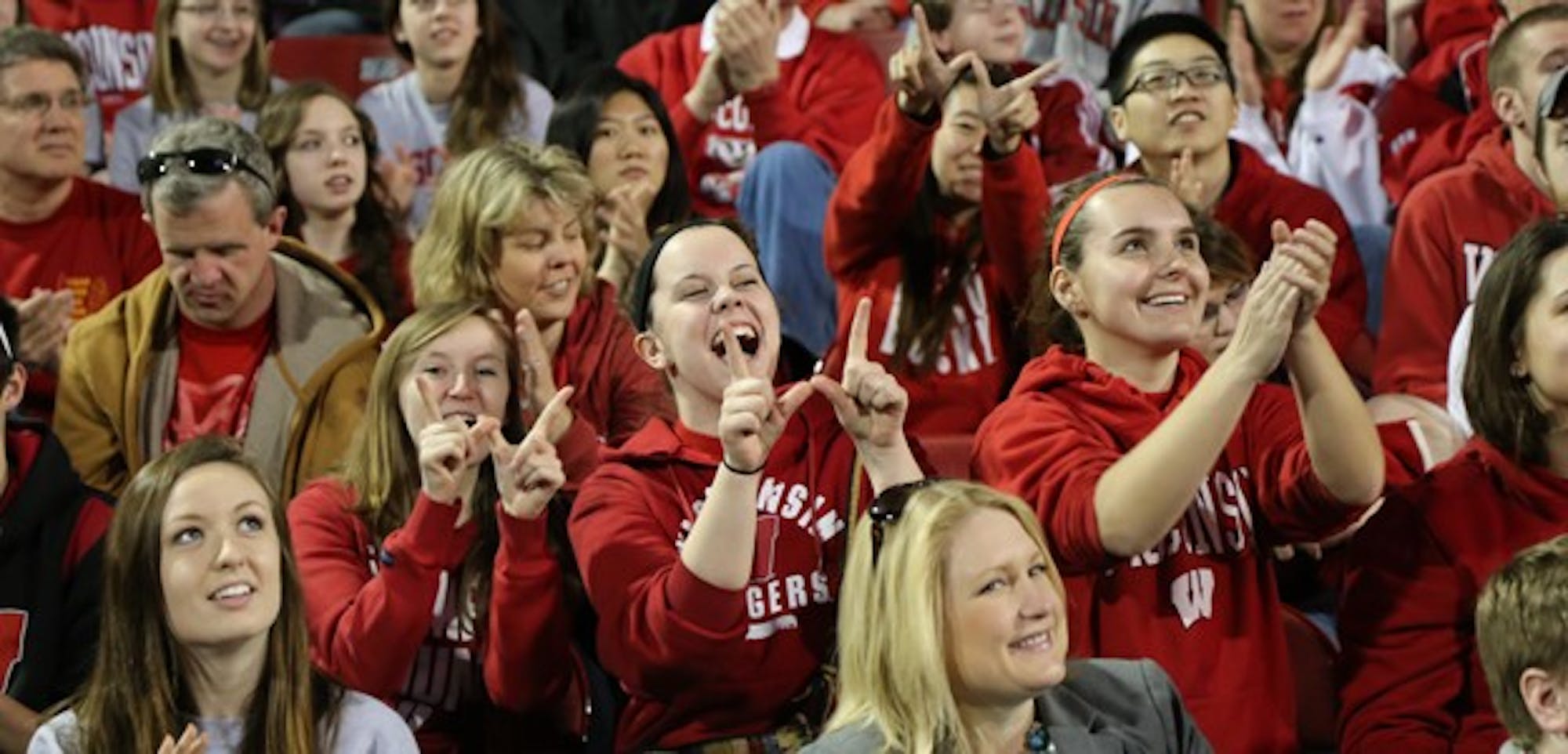 Fans at Kohl Center