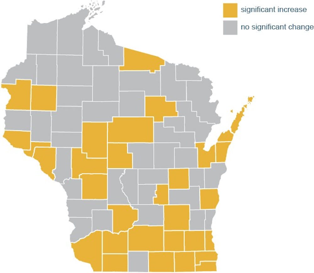 Poverty rates in Wisconsin are at their highest level since 1984, according to a study from UW-Madison’s Applied Population Laboratory.