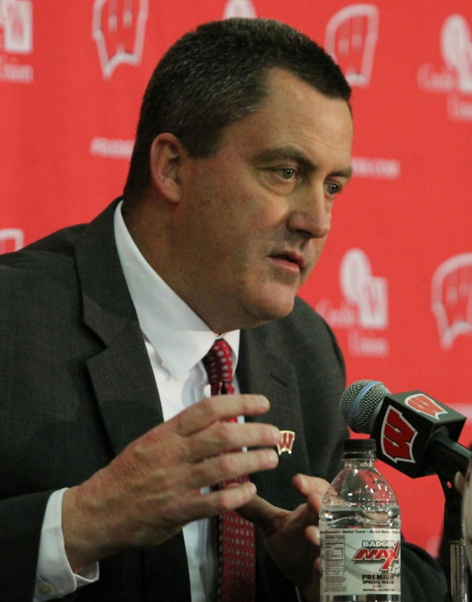 Badger Football Head Coach Paul Chryst