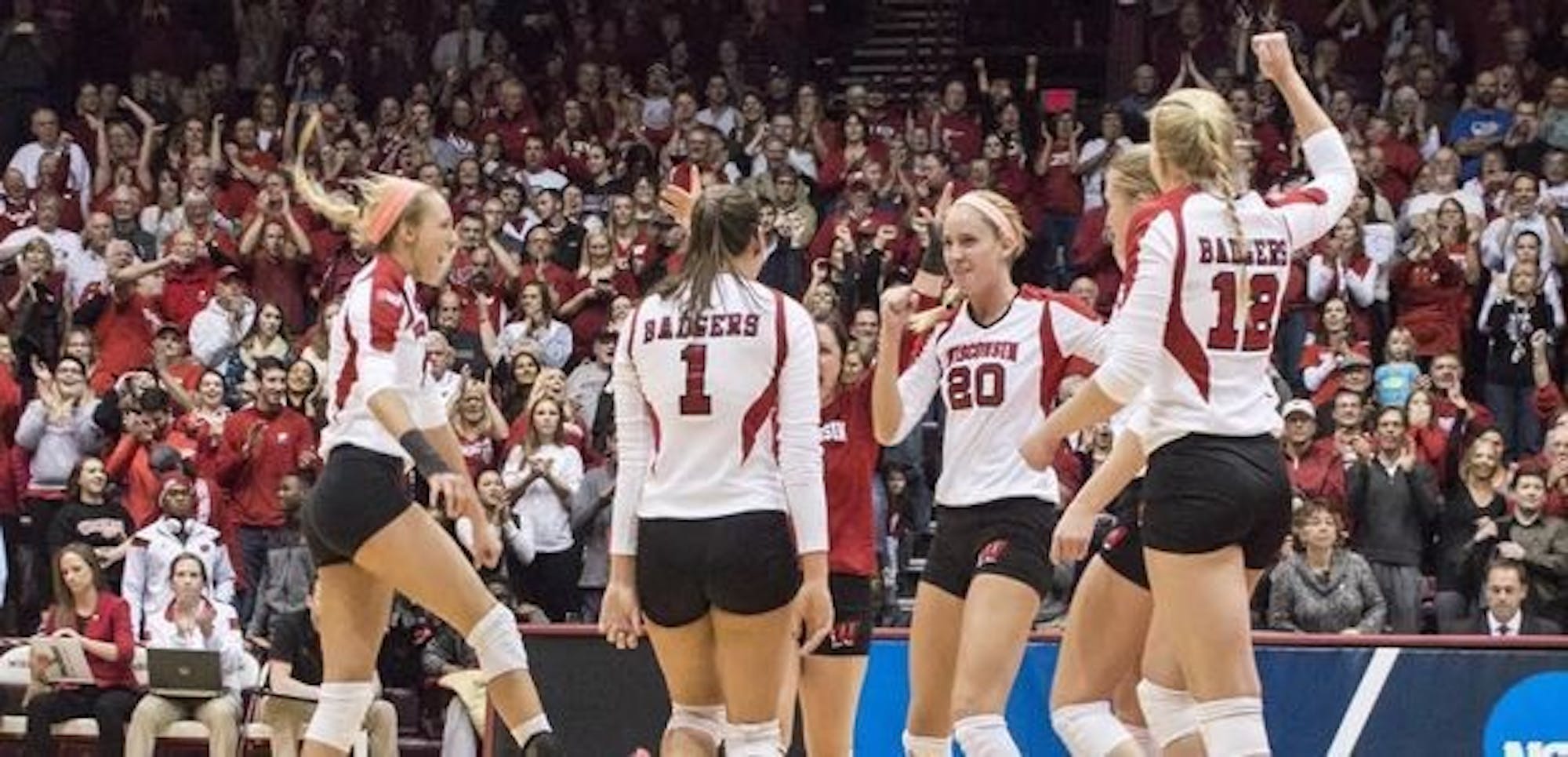 Volleyball celebration