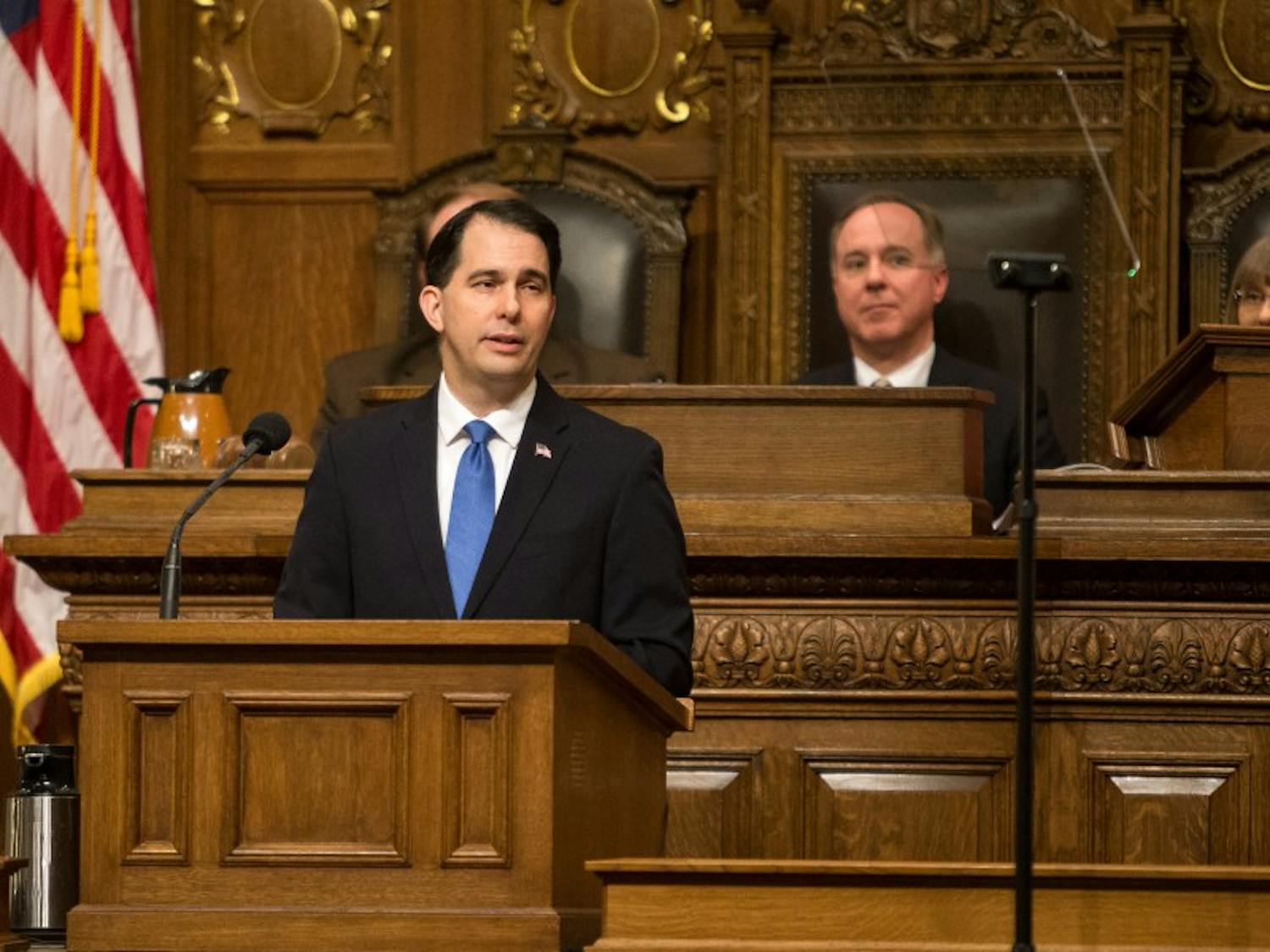 After multiple wins for Wisconsin Democrats, Gov. Walker expressed concern for a “blue wave” hitting the state.