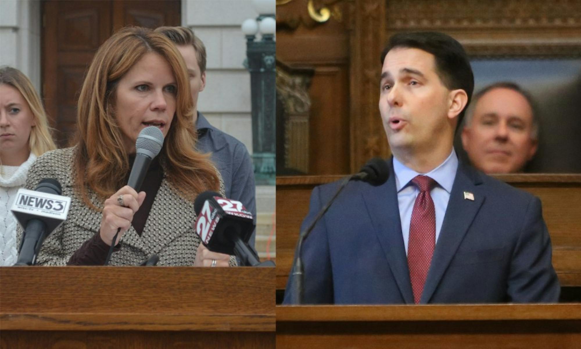 Madison Democratic Reps. Chris Taylor and Terese Berceau requested an investigation into Gov. Scott Walker’s flights around Wisconsin after a group accused the governor of using state funds for these trips.